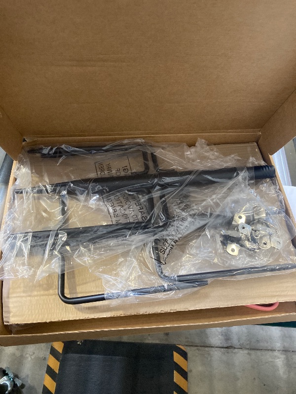 Photo 1 of 2 Pack String Light Poles - 10 Ft Patio Heavy Metal Lighting Posts, Adjustable Outdoor Stand with Fork for Backyard Deck Garden Wedding