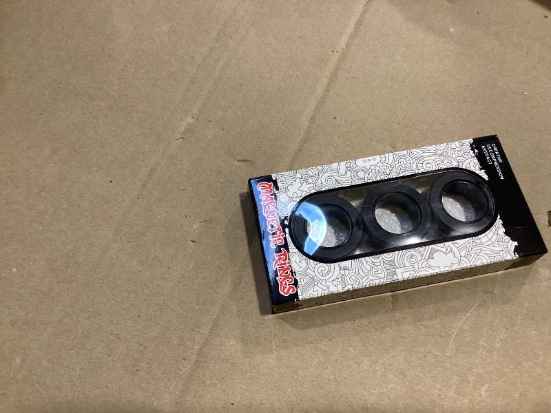 Photo 1 of 3 pcs Magnetic Rings Fidget Toys Spinner Set  