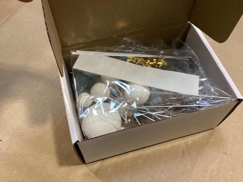 Photo 1 of 18PCS Train Cake Toppers Balls Cake Decorations with Star Cake Toppers for Boy Girl Baby Shower Train Theme Birthday Party Decorations (Blue)