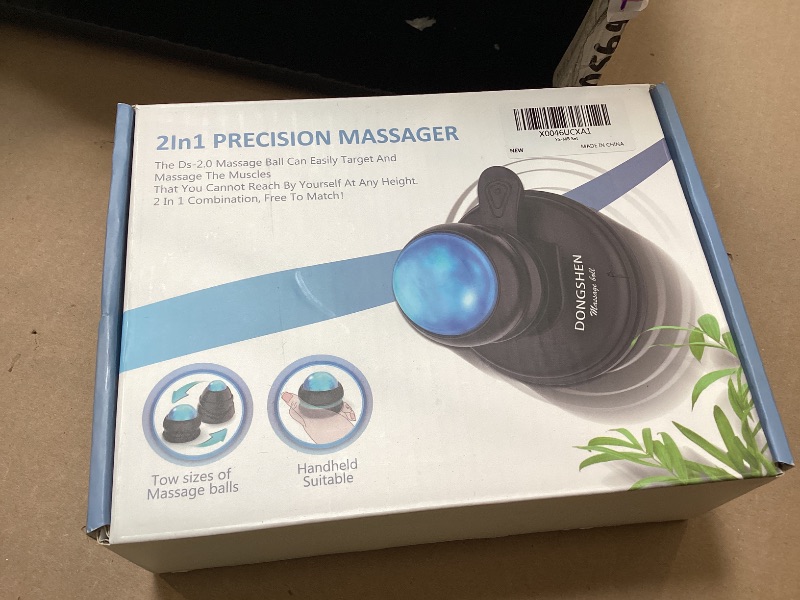 Photo 1 of DONGSHEN Massage Ball Deep Tissue 2 in 1 Mountable Muscle Massage Roller for Pain Relief, Trigger Point ?Relieve Fascia Muscle Knot and Joint Pain Relax Full Body
