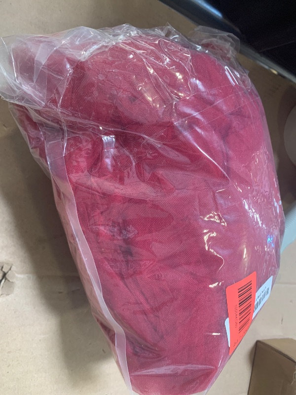 Photo 1 of BABYONLINE D.R.E.S.S. Women Knee Length 50s Petticoat Skirts Crinoline Underskirt(Burgundy,One Size)