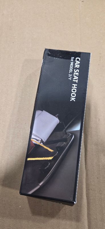 Photo 1 of 2 Pack Car Seat Hooks for Tesla Model Y(Juniper) Model 3(Highland) Accessories 2026 2025 2024 2023 2022 2021, Purse Hanger Automotive Seat Back Organizers for Bags, Handbag Backpack Grocery