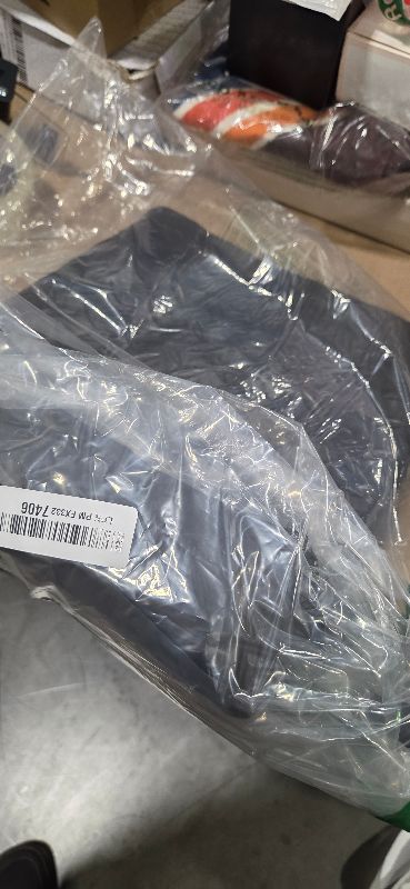 Photo 1 of LDHHYH 4 x 8 FT Utility Truck Bed Mat, All Weather Protection Truck Bed Liner Mat Universal Size, Plastic Cargo Liner Cargo Mat for Your Truck Van SUV Pickup – Black