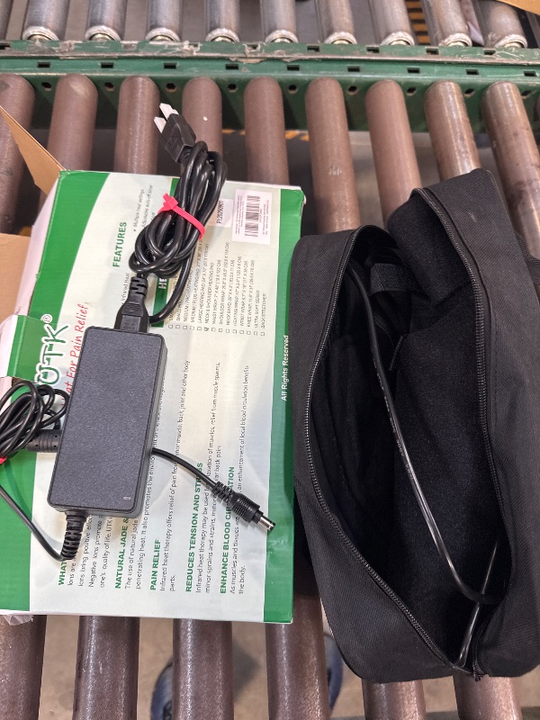 Photo 1 of UTK Far Infrared Heating Pads for Neck and Shoulders and Back, Hot to 159?, Gift for Men, FSA-HSA Eligible Shoulder Heating Pad with 66 Jade, 0-240 Min Auto Shut Off, Adjustable Size (23 x 24'')