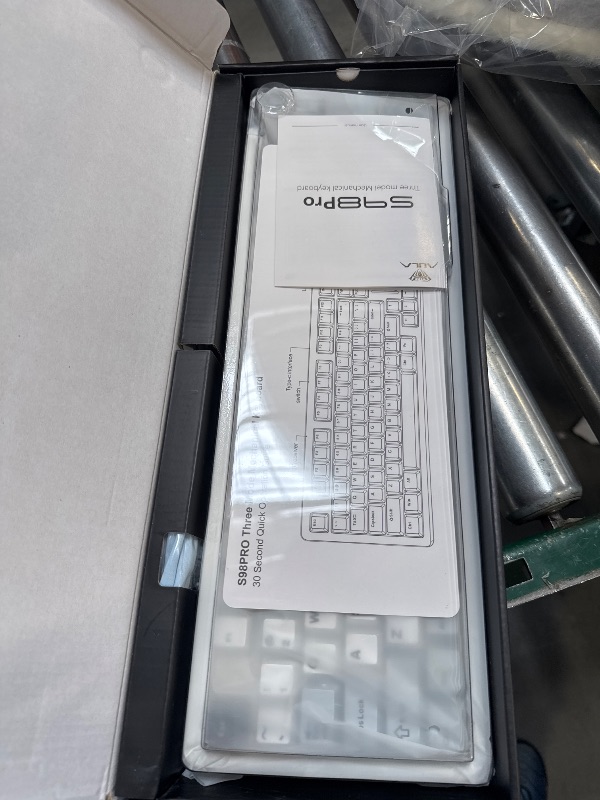 Photo 1 of AULA S98 Pro Wireless Mechanical Keyboard,Smart Screen & Knob,Tri-Mode BT5.0/USB-C/2.4GHz Creamy Keyboard,Pre-lubed Linear Switches,Hot Swappable RGB Backlit Computer Gaming Keyboards