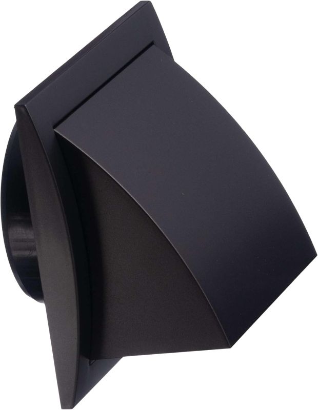 Photo 1 of Cowled Duct Cover with Gravity Flap - Ventilation Grille with Rain and Wind Protection
