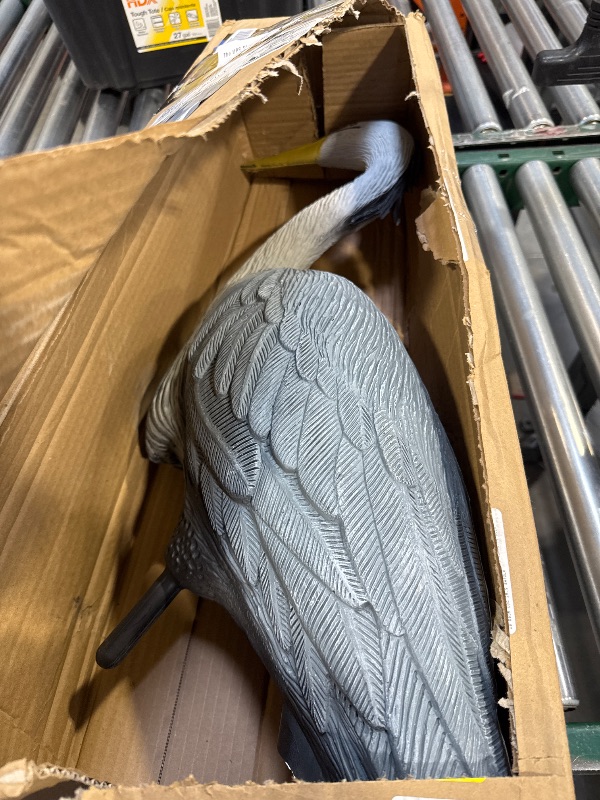 Photo 1 of Flambeau Outdoors 5960CD Great Blue Heron Decoy, Includes Metal Stake - 1-Pack