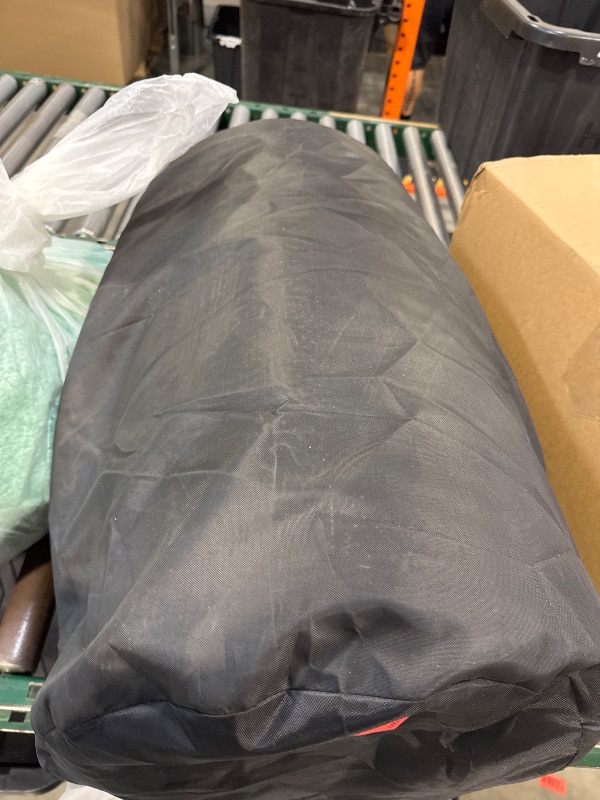 Photo 1 of TokSay Foam Camping Mattress - Portable Sleeping Pad for Camping, Tent, Car & Floor - Washable Cover & Roll Up Travel Bag - Cot Mattress for Travel & Guests (Cot: 72X24)