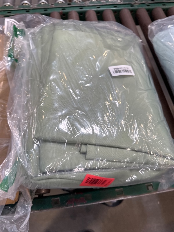 Photo 1 of BRILLMAX 6 Pack Sage Green Round Tablecloths 120 Inch for 60” Tables - 150 GSM Polyester Fabric, Floor Length Drop, Water, Stain & Wrinkle Resistant Cloth Cover for Wedding Reception Banquet Dining