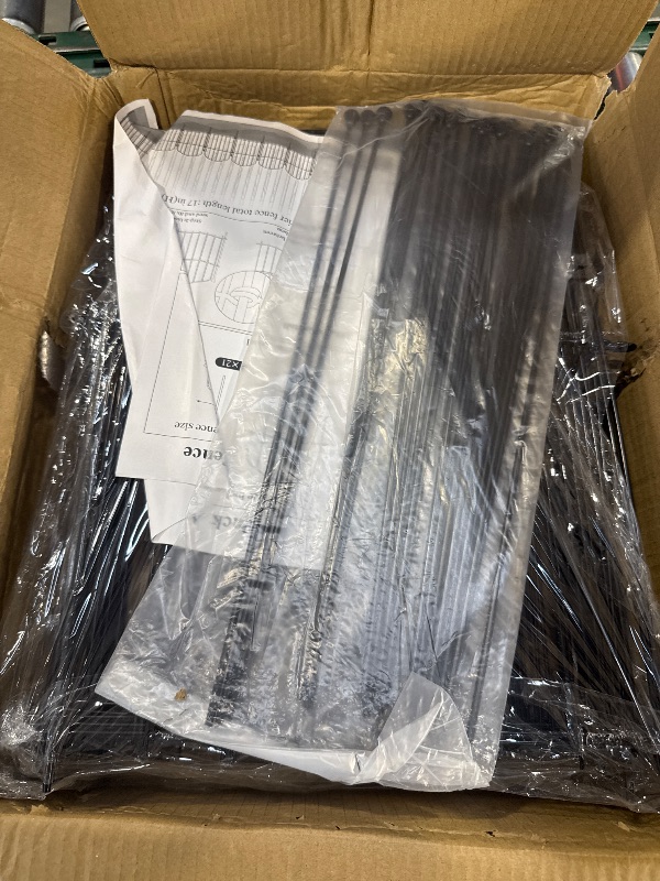 Photo 1 of 20 Pack Decorative Garden Fence Panels, 17in(H) x 21ft(L), Rustproof Metal No Dig Fence, Animal Barrier for Dogs & Rabbits, Anti Digging Fencing for Flower Bed Edging, Yard, Patio & Outdoor