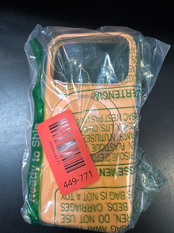 Photo 1 of TORRAS Q3 Silicone 360 Spin for iPhone 17 Pro Case with Stand, Fit for MagSafe, Magnetic Ring Stand with Camera Control, Liquid Silicone Rubber Soft Phone Case for iPhone 17 Pro 6.3'', Pastel Orange