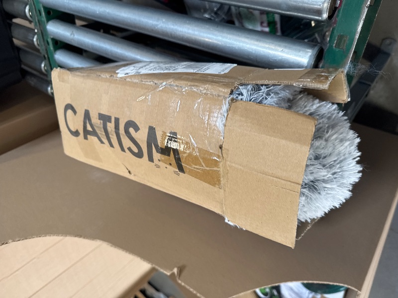 Photo 1 of CATISM Cozy Cat Pod - Plush Hooded Cat Bed Cave, Self Warming, Removable Washable with Non-Slip Bottom