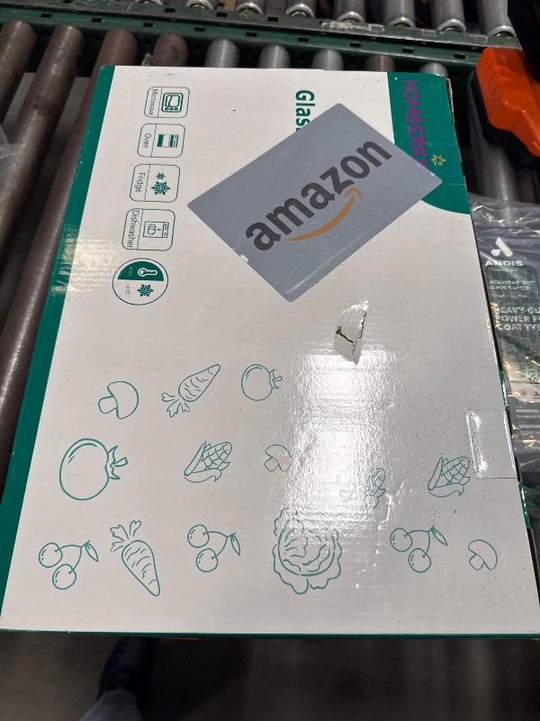 Photo 1 of 8 Pack 36oz Large Glass Meal Prep Containers with lids, Glass Food Storage Containers with Leak Proof Snap Lock Lids , Airtight Bento lunch Boxes, Kitchen Storage, Oven, Freezer and Dishwasher Safe