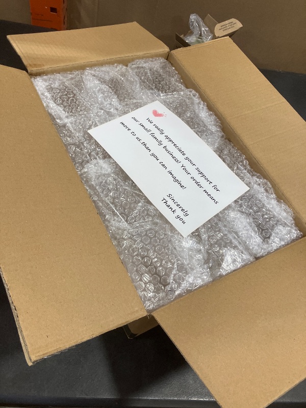 Photo 1 of Viymgit Brochure Holder Stand, 12 Pack 4 inches Acrylic Pamphlet Display Stand Wall Mount/Countertop, Clear Plastic Trifold Rack Card Holder for Organizer Flyer, Leaflets, Document, Literature