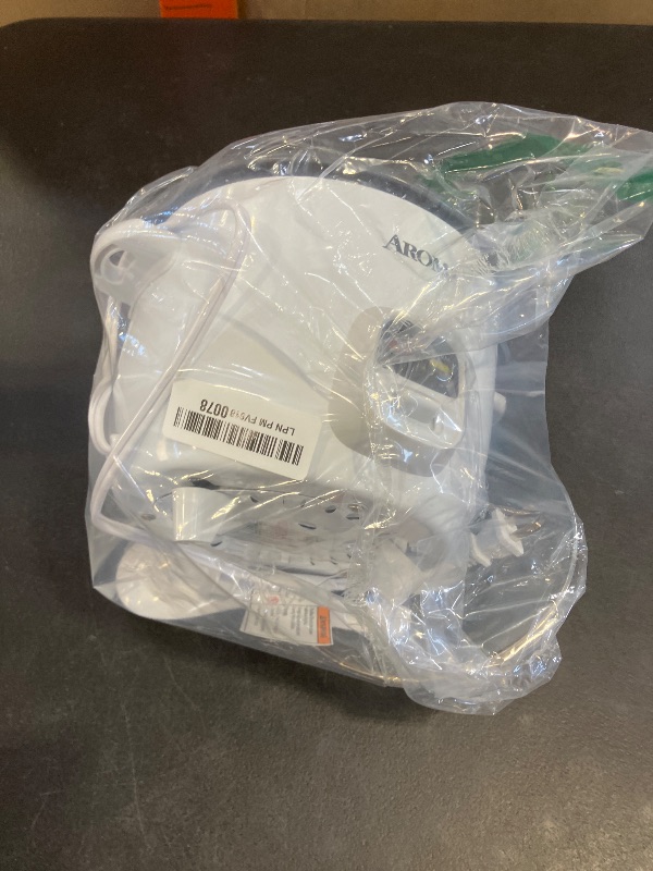 Photo 1 of AROMA Rice Cooker, 3-Cup (Uncooked) / 6-Cup (Cooked), Small Rice Cooker, Oatmeal Cooker, Soup Maker, Auto Keep Warm, 1.5 Qt, White, ARC-393NG