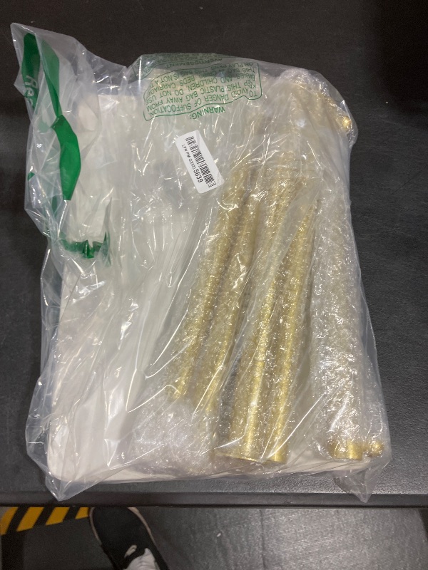 Photo 1 of ZHBHYZ Gold clothing rack with Marble Base,Modern clothes racks for hanging clothes,7-shaped coat rack Freestanding Small garment rack Clothes Hanging Rack for Small Space,Bedroom or cloakrooms