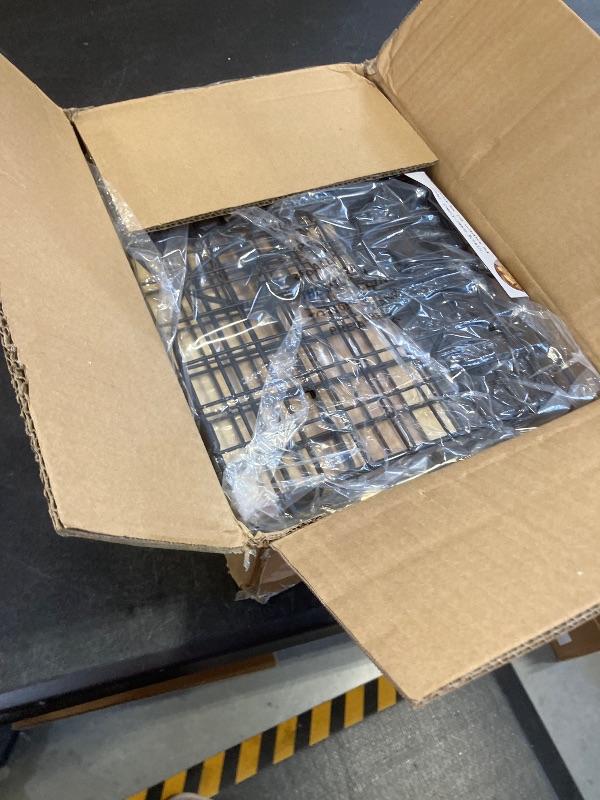 Photo 1 of 2 Set Stackable Wire Basket with Openable Top, Kitchen Counter, Pantry Organizer and Storage Produce Onion Potato Fruits Vegs Bread Food Snack Spice Organizing Bin for Cabinet Shelf Countertop Floor