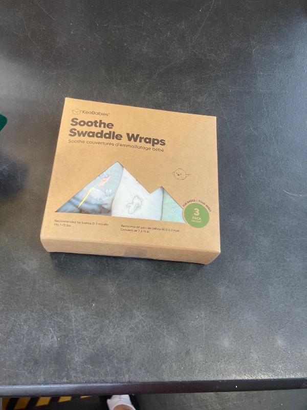 Photo 1 of 3-Pack Organic Baby Swaddle Sleep Sacks - Swaddles for Newborns, Infant 0-3 Months, Baby Girls, Boys, Soft & Snug Newborn Sleep Sack, Nursery Swaddling Blankets (Bunnies, OS)