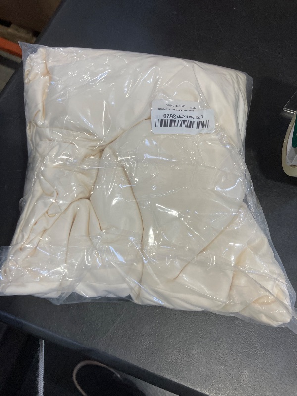 Photo 1 of 10x10ft Wrinkle Free Ivory Backdrop Curtain for Parties Soft Fabric Drapes Wedding Ivory Curtain Backdrop for Birthday Party Decorations Background for Photography 5x10ft,2 Panels