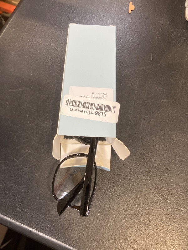 Photo 1 of Gaoye Black Blue Light Glasses for Computer & Gaming - Anti UV Ray Lenses, Scratch-Resistant & Comfort Fit