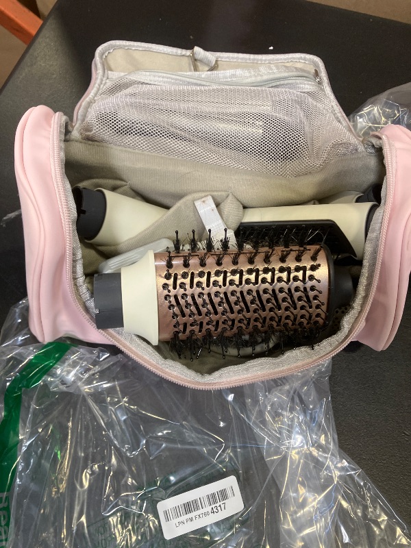 Photo 1 of 6 in 1 Hair Styler, High Speed Ionic Hair Dryer with Auto-Wrap Curlers, Blow Dryer Oval Brush & Volumizer, Hot Air Styler for Fast Drying,Curling, Smoothing & Volume, Hair Curler with Travel Case