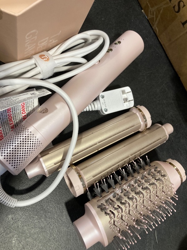 Photo 1 of T3 Aire 360 Multi-Styler & Blowout System with Luxe Carrying Case, Rapid Drying Hair Dryer, Ceramic Curling Attachments, Oval Brush & Drying Concentrator | Blowouts & Long-Lasting Curls