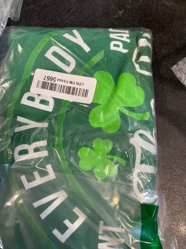 Photo 1 of Everybody in The Pub Getting Tipsy Funny St Patrick's Day T-Shirt (GREEN)**