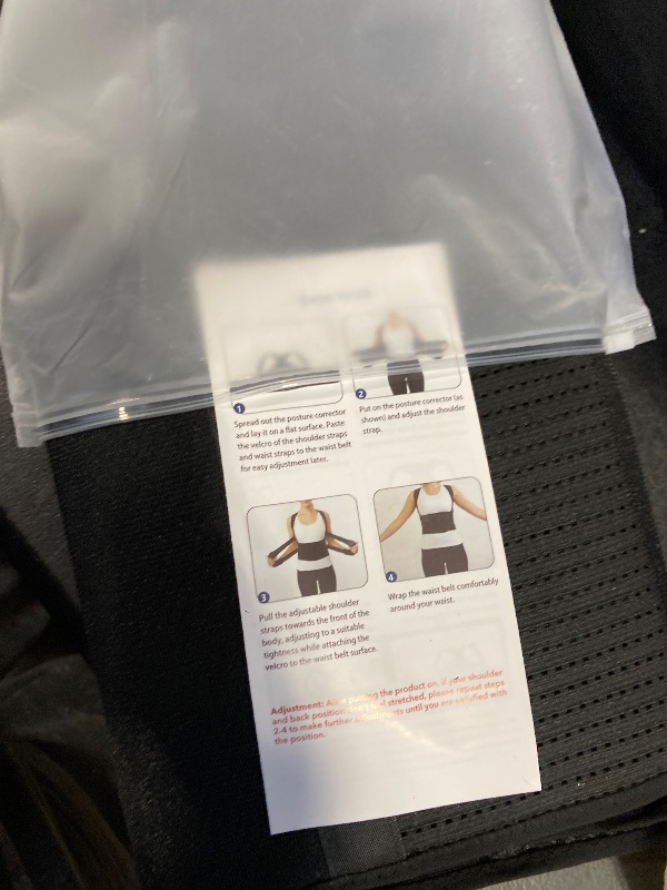 Photo 1 of Posture Corrector for Women & Men, Back Brace Advanced Full Back Support for Upper & Lower Back Pain Relief, Spine, Neck, and Hump, X-Style Medical-Grade Lumbar Support System with Adjustable Shoulder Straightener and Breathable Design for Long Sitting an