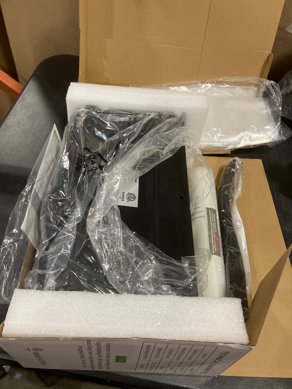 Photo 1 of Gasbye 95kPa Precision Vacuum Sealer Machine, Double Heat Seal for Dry/Moist Food, Easy-Lock Handle, Built-in Bag Storage & Cutter, Progress Display, Pulse Mode, Removable Drip Tray, Silver