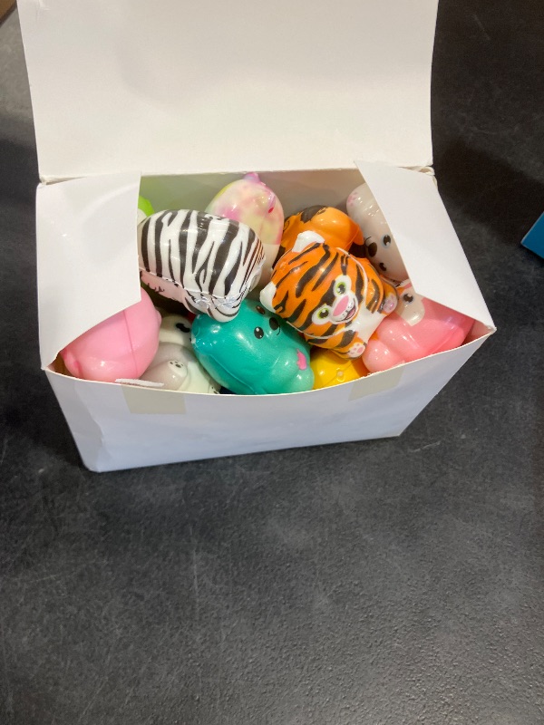 Photo 1 of 24 Pcs Animal Squishy Toys for Kids, Slow Rising Squeeze Stress Relief Toys, Kawaii Jumbo Squishies Party Favors for Boys Girls Goodie Bag Stuffers, Pinata Stuffers,Carnival Prizes,Classroom Rewards