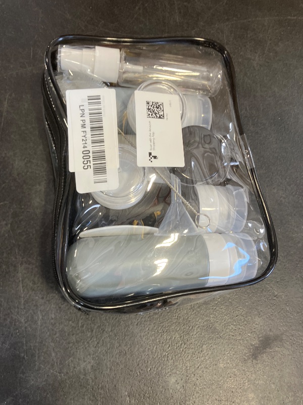 View 2 of 18pack Travel Bottles for Toiletries,TSA Approved Silicone Travel Containers for Toiletries,Leak Proof Refillable Liqus Shampoo And Conditioner travel Essentials toiletry Bottles