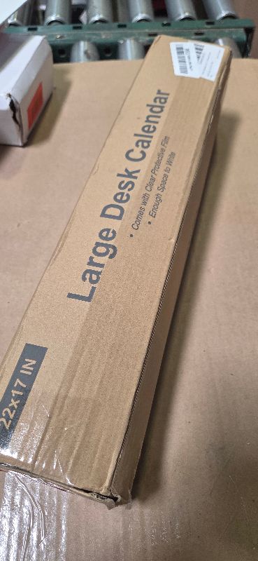 Photo 1 of SUNEE Desk Calendar 2026 Large 22x17 from October 2025 to March 2027, Extra Large Desktop Monthly Calendar Pad 18 Months For Teacher or Family, Desk Top, Floral