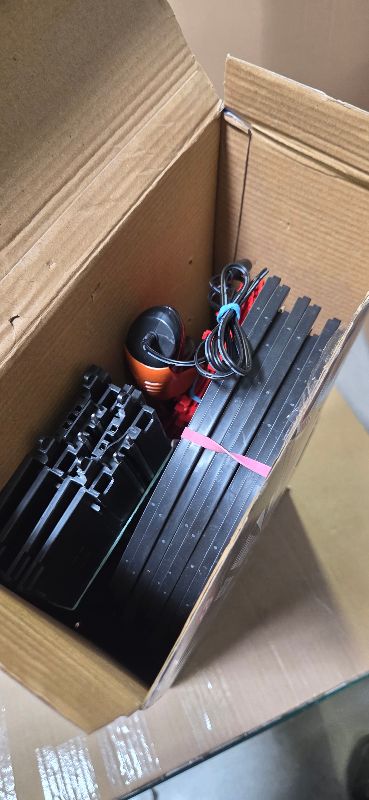 Photo 1 of 2-in-1 Slot Car Race Track Set with 4 High-Speed Cars, Electric Track, Dual Racing Game with 2 Controllers, Circular Overpass Design Featuring Flash Tracks. Toy Gift for Boys Kids Ages 4-6 6-8 8-12