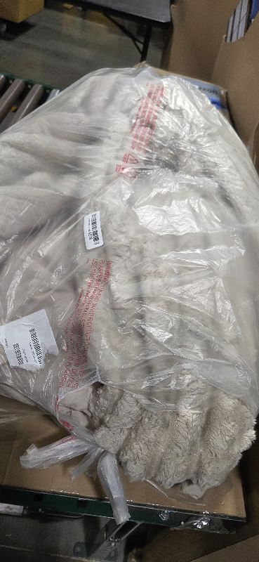 Photo 1 of Bedsure Gentlesoft™ 2-in-1 King Size Comforter Set and Detachable Fluffy Blanket, Beige Bedding Set for All Season Use, SnapTech™ Design for Space Saving (Includes 2 Pillow Shams, 2 Pillowcases)