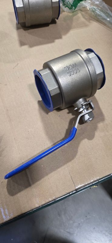 Photo 1 of LOZOME 2-1/2" Full Port Ball Valves 316 Stainless Steel NPT Female Thread Ball Valve for Water, Oil, and Gas