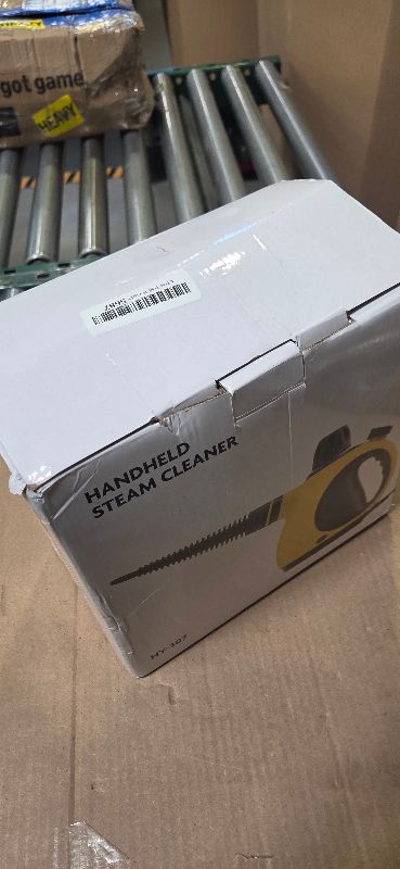 Photo 1 of Handheld Steam Cleaner for Home - Pressurized Handheld Steamer for Cleaning with High Pressure, Chemical-Free Multi-Purpose Portable Deep Steam Cleaner for Cleaning Windows, Couch(White)