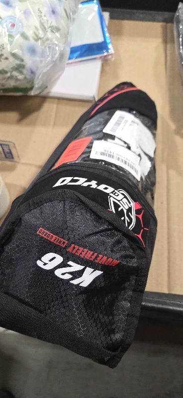 Photo 1 of SCOYCO Motorcycle Knee Pads for Men - CE Level 1 Motocross Knee Shin Guards Protective Gear with 45°-180° Knee Flexibility Design and Adjustable Elastic Bands