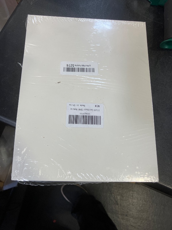 Photo 1 of 120 Sheets Cream Cardstock Printer Paper 8.5 x 11, Ivory Cardstock Paper, Construction Paper 8.5 x 11, Card Stock Paper 8.5x11, 200GSM Thick Cardstock for DIY Cards, Greeting Cards, Wedding Invitation