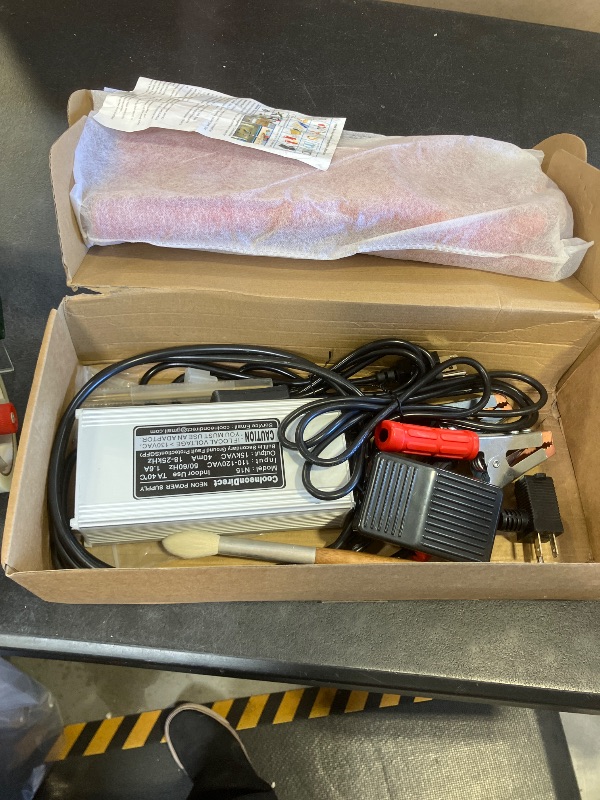Photo 1 of 15kV Lichtenberg Wood Burning Machine Fractal Wood Burning Machine Kit Neon Light Transformer Burner Device High Voltage Neon Power Supply, Not Led Sign Transformer