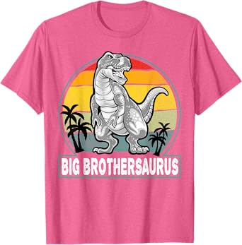 Photo 1 of Big Brothersaurus Vintage T Rex Dinosaur Big Brother Saurus T-Shirt 2t