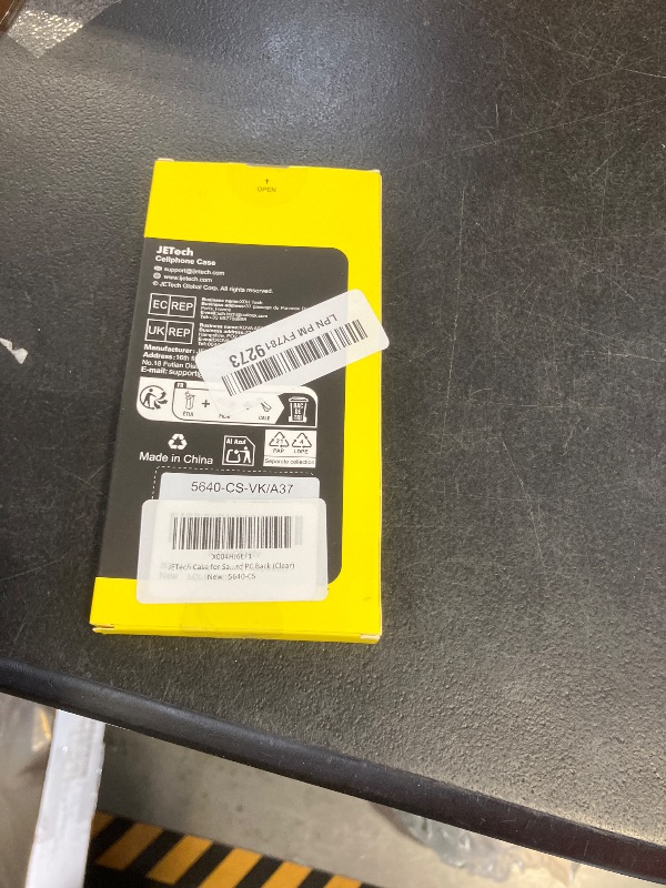 Photo 1 of JETech Case for Samsung Galaxy S25 5G, Non-Yellowing Shockproof Bumper Protective Phone Cover, Anti-Scratch Hard PC Back (Clear)