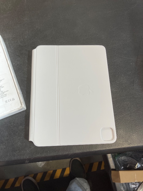 Photo 1 of Apple iPad Magic Keyboard Case for iPad Pro 11-inch (M4 and M5), Great Typing Experience, Built-in Trackpad, Function Row, US English - White