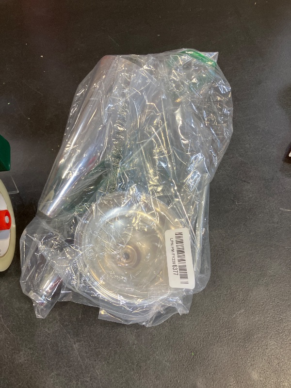 Photo 1 of 2 Pcs/ Set Tabletop Silver Metal Wedding Flower Trumpet Vase Table Decorative Centerpiece Artificial Flower Arrangements for Anniversary Ceremony Party Birthday Event Aisle Home Decoration