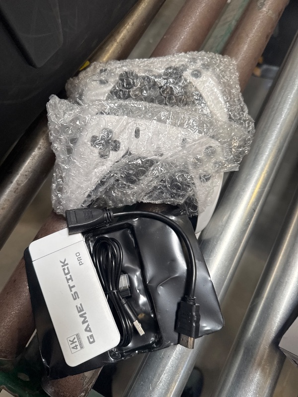 Photo 1 of 2026New Wireless Retro Game Console, 40000+Games and 23 Emulators, Plug and Play 4K HD HDMI TV Game Stick, with Dual 2.4G Wireless Controllers (128G) White