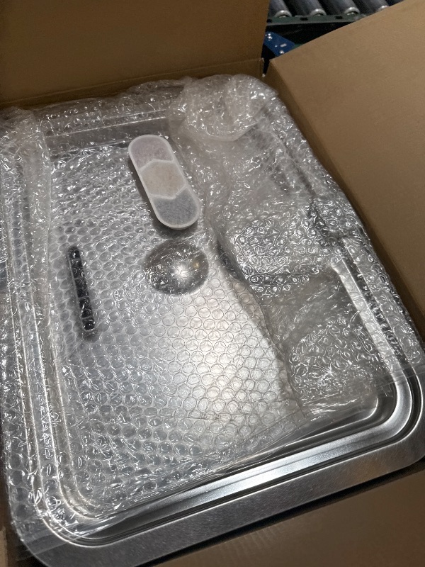 Photo 1 of 4Gal/15L Dog Water Fountain for Large Dogs, Stainless Steel Large Pet Drinking Fountain, Automatic Dog Water Bowl Dispenser with Deeper & Wider Drinking Area, Multi-Filtration, Ultra-Quiet, 6 Filters