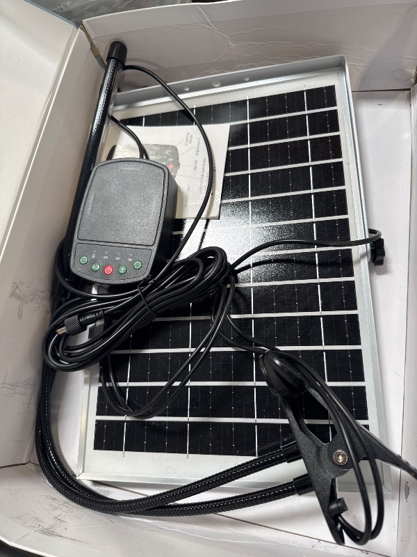 Photo 1 of  Solar Aerator Air Pump 