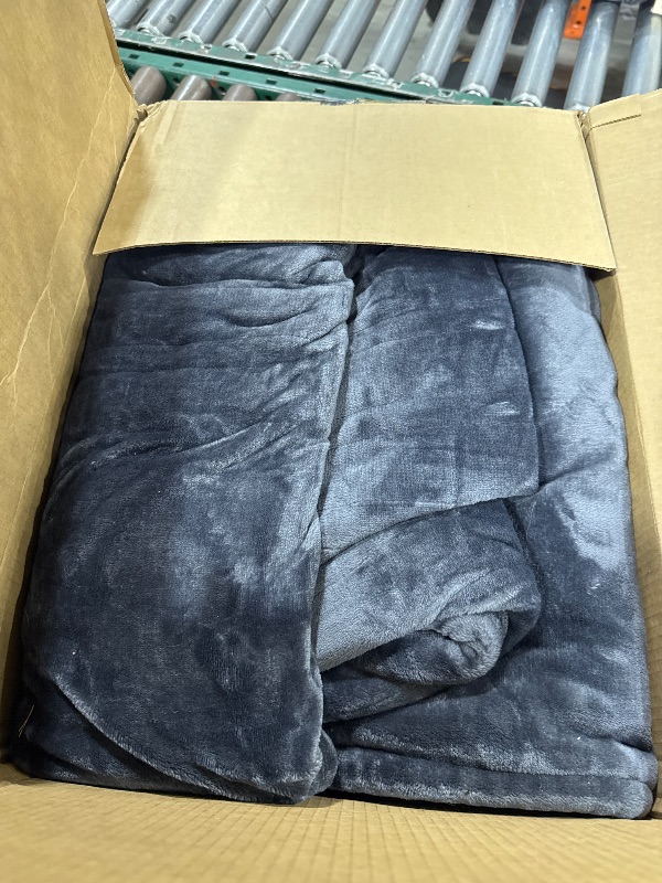 Photo 1 of **USED** Bedsure Electric Blanket King Size - Dual Control Heated Blanket King Size, Fast Heating with 10 Time Settings & 10 Heat Settings, Warm Gift for Grandma (100x90 inches, Dark Grey)