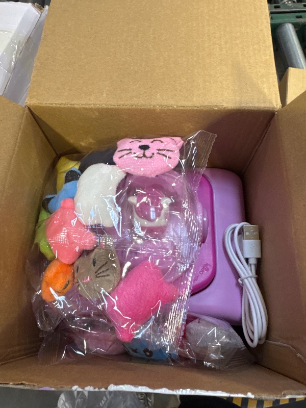 Photo 1 of Marlrin Claw Machine for Kids, Mini Vending Machine Girls Unicorn Toys, Candy Grabber Prize Dispenser with Sound & 20 Mini Plush Toys, Electronic Arcade Game Indoor Toy for Home Party Birthday Gifts