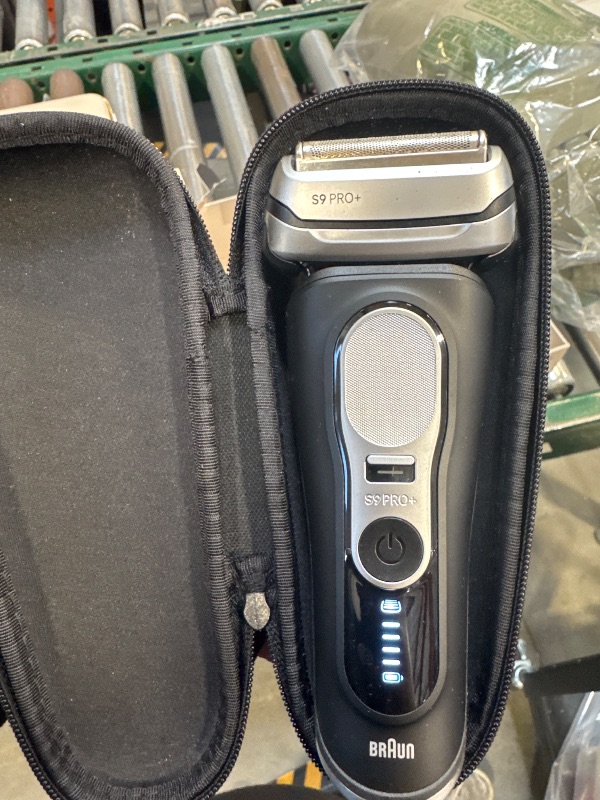 Photo 1 of Braun Series 9 PRO+ Electric Shaver, Pro SensoAdapt, 6in1 SmartCare Center, Wet & Dry Razor, 9660CCPS, Black