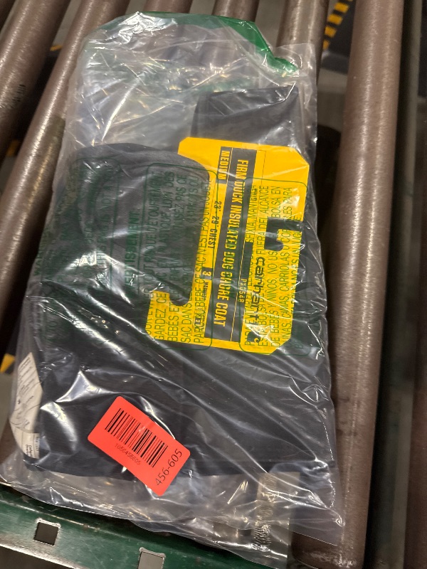 Photo 1 of Carhartt Firm Duck Insulated Dog Chore Coat, Durable Weather Resistant Jacket for Cold and Windy Conditions, Black, Medium
